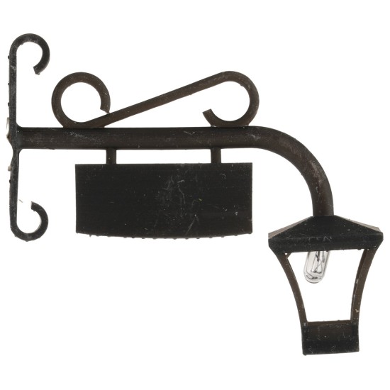 Lanterna con insegna 5,3 cm12v.