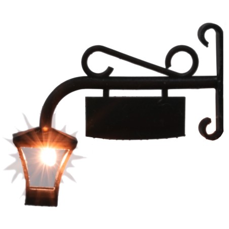 Lanterna con insegna 5,3 cm12v. 