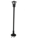 Farola a tierra de 8 cm con microlámpara de 12v.