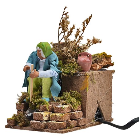 Pastor que se calienta 10 cm en movimiento con fuego funcional