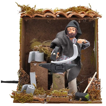 Blacksmith 15 cm movement cm 17x17x19,5 h