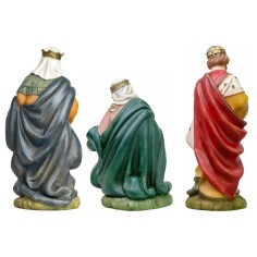 Conjunto de tres Reyes Magos 53 cm Euromarchi para exterior 2