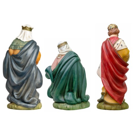 Conjunto de tres Reyes Magos 53 cm Euromarchi para exterior