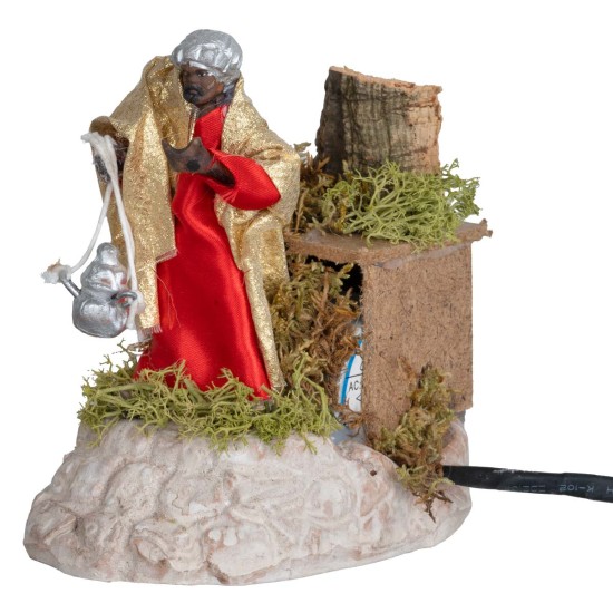 Set tre Re Magi 10 cm in movimento