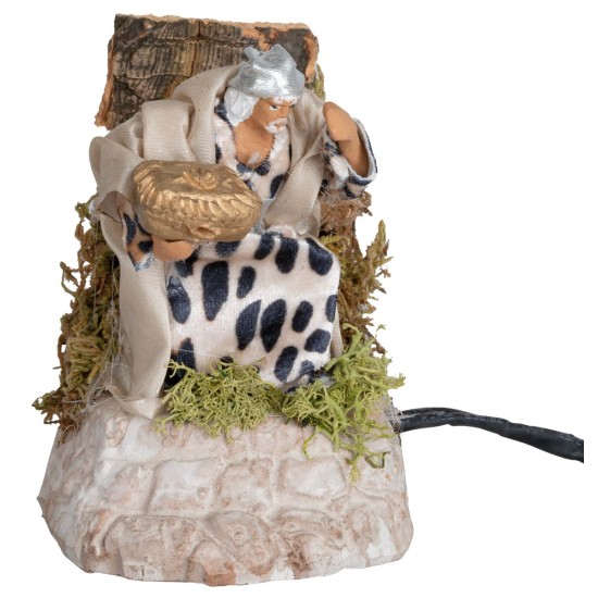 Set tre Re Magi 10 cm in movimento