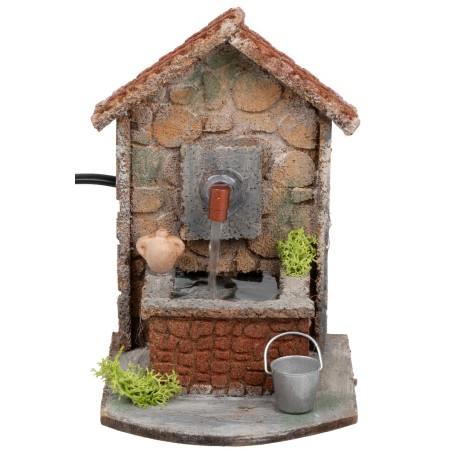 copy of Fontana funzionante stile rustico cm 15,5x10x15 h