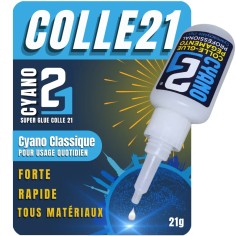 Super pegamento cianoacrilato 21 gr Colle 21 para modelismo y 2