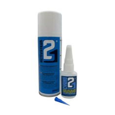 Super Glue Kit Colle21 cyanoacrylate glue and activator for 2