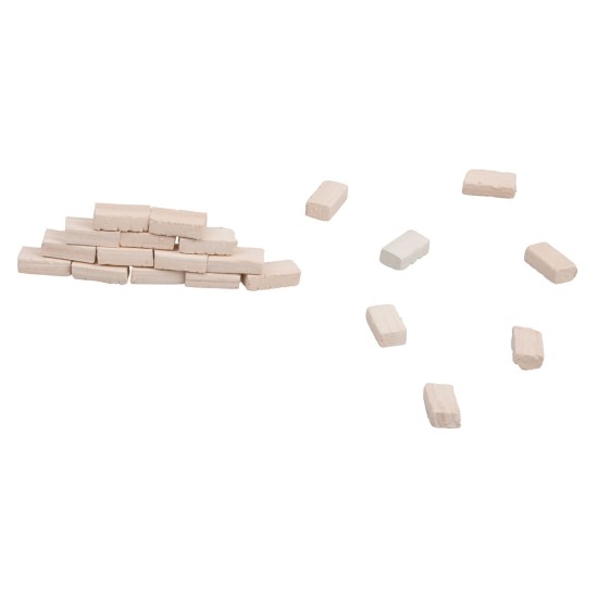 Mattoni ef. pietra 10x5x3 mm 500 pezzi