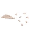 Mattoni ef. pietra 10x5x3 mm 500 pezzi