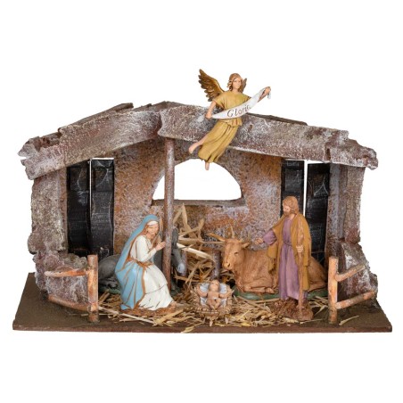 Cabaña vacía de campo con apertura en forma de media luna cm