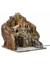 Presepe illuminato su più livelli 31x30x33h