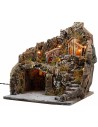 Presepe illuminato su più livelli 31x30x33h