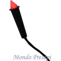 Linterna LED roja de 5 mm Mundo Pesebres 2