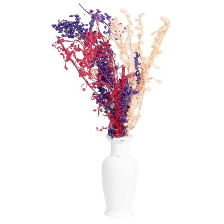 Vaso di fiori in colori assortiti cm 1,5x6h per presepe Mondo