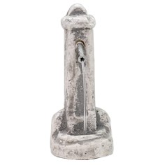 Column fountain in plaster cm 2.5x2x5 h for Nativity scene World