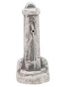 Column fountain in plaster cm 2.5x2x5 h for Nativity scene World