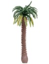 Palma con tronco decorato 7x18h per presepe Mondo Presepi