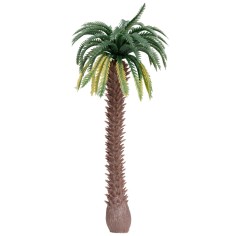 Palmera con tronco decorado 7x18h para belén Mondo Presepi 2