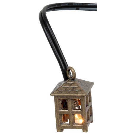 White light lantern with wire 3.5 Volt cm 2h for nativity scene