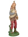 Zampognaro con strumento 30cm in Pvc per presepe Mondo Presepi