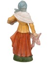 Donna venditrice 30cm in Pvc per presepe Mondo Presepi