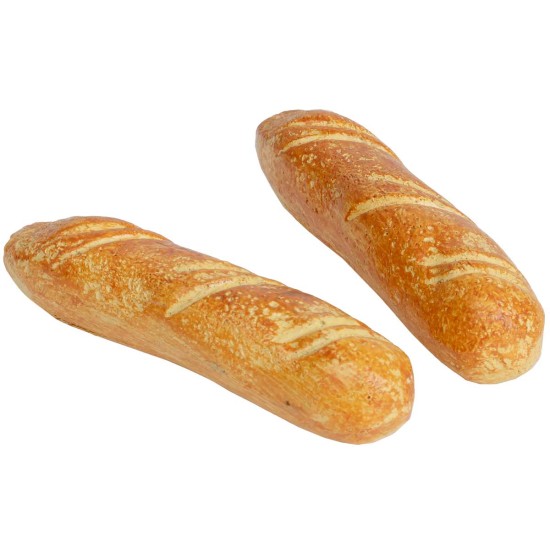 Set 2 pane baguette 5 cm per presepe Mondo Presepi