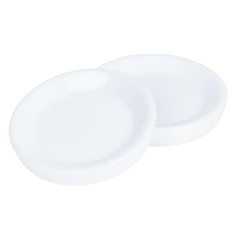 Set 2 piatti in pvc ø 2,5 cm
