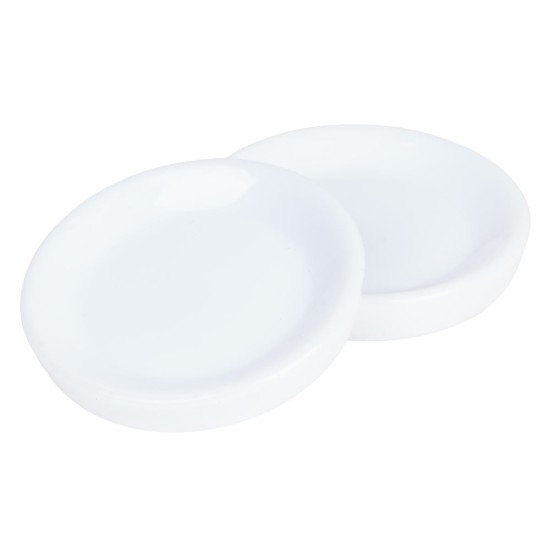 Set 2 piatti in pvc ø 2,5 cm