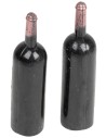 Set 2 bottiglie di vino cm 5 h
