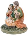Natividad 3 sujetos bloque 2,5 cm en PVC para pesebre Mundo