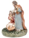 Natividad 3 sujetos bloque con José de pie 2,5 cm en PVC