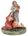 Natività 3 soggetti in blocco 2,5 cm in resina