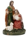Nativity 3 subjects block with Baby in arms 2.5 cm in