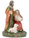 Natività 3 soggetti blocco con Bambinello in braccio 2,5 cm in