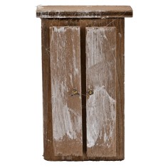 Wooden wardrobe cm 4,5x2,3x8,5 h.