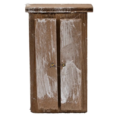 Wooden wardrobe cm 4,5x2,3x8,5 h.