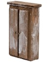 Wooden wardrobe cm 4,5x2,3x8,5 h.