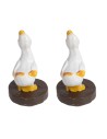 copia de Conjunto de 3 patos de resina para estatuas de 10 cm para belén