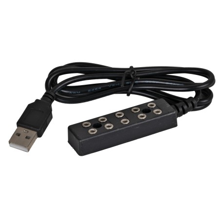 Multipresa 5 posti con USB per presepe Mondo Presepi