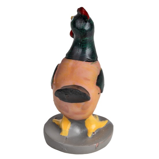 Conjunto de 2 gallinas Oliver con base para belén Mondo Presepi