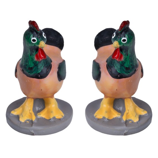 Set 2 galline Oliver con base