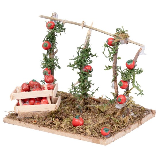 Tomato garden cm 10x8x9h for nativity scene Mondo Presepi