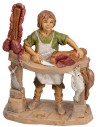 Salumiere con bancone serie 13 cm Euromarchi per presepe Mondo