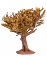 Albero con chioma autunnale cm 12 h