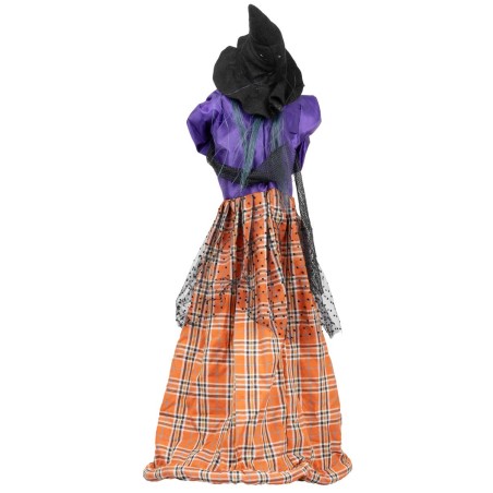 Befana con luci e suoni 70 cm per presepe Mondo Presepi