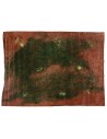 Rollo de papel tierra/musgo flocado cm 70x50 h