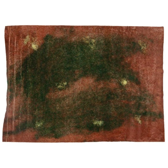 Rollo de papel tierra/musgo flocado cm 50x70 para pesebre Mundo