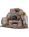 copy of Forno per fornaio con luce effetto fuoco cm 12x11x12,5