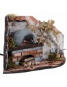 copy of Baker's oven with fire effect light cm 12x11x12.5